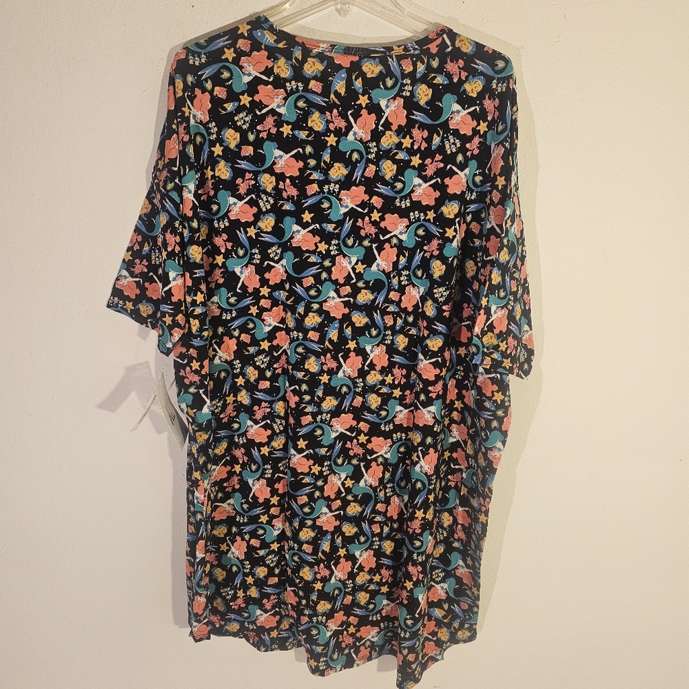 Disney Lularoe Little Mermaid Tunic - Picture 2 of 8